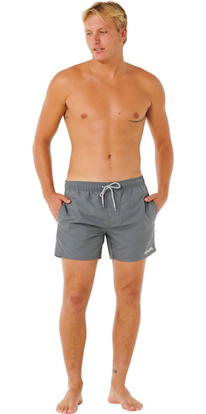 2026 Rip Curl Hombres Bañador De Voleibol Streamline Offset 0EQMBO - Moss